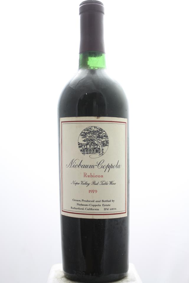 Niebaum-Coppola Proprietary Red Estate Rubicon 1979