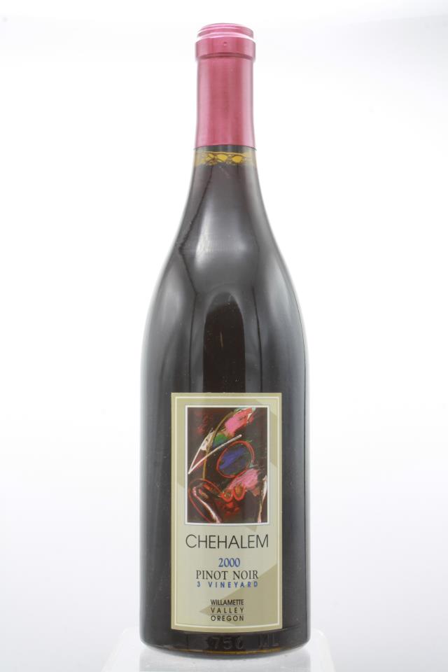 Chehalem Pinot Noir 3 Vineyard 2000