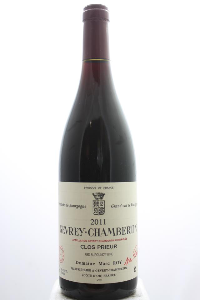 Marc Roy Gevrey-Chambertin Clos Prieur 2011