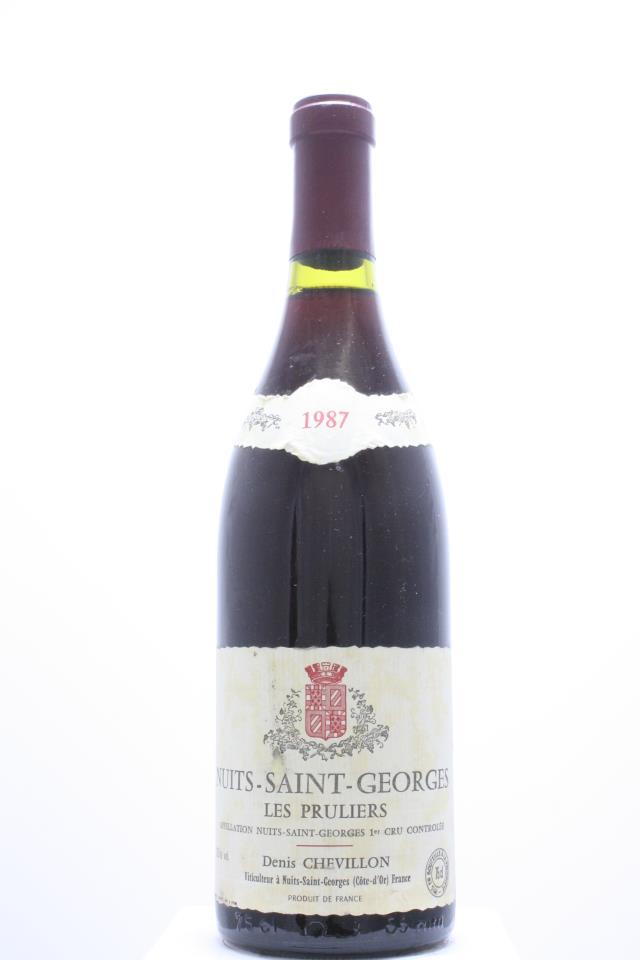D. Chevillon Nuits-Saint-Georges Les Pruliers 1987