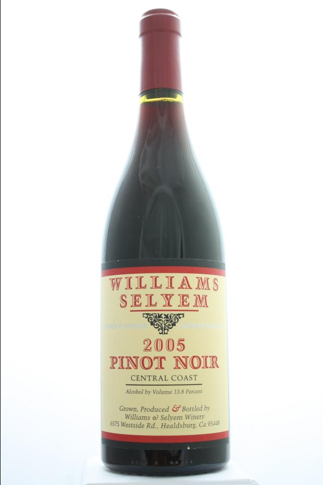Williams Selyem Pinot Noir Central Coast 2005
