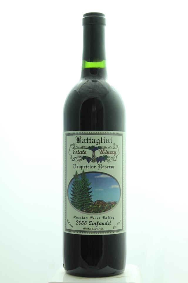 Battaglini Zinfandel Old Vines Reserve 2000