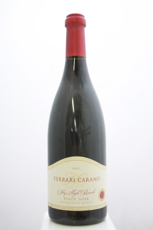 Ferrari Carano Pinot Noir Sky High Ranch 2007