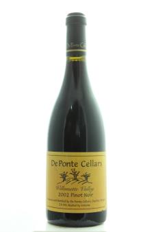 De Ponte Cellars Pinot Noir 2002