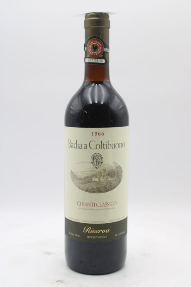Badia a Coltibuono Chianti Classico Riserva 1966