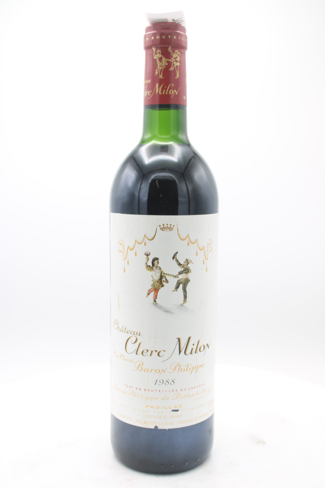 Clerc Milon 1988