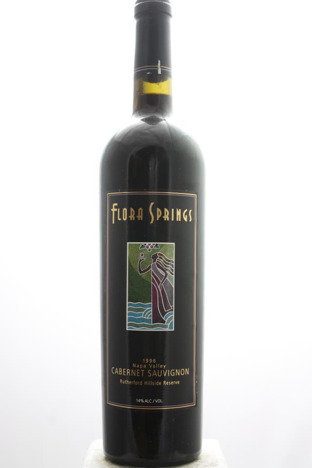 Flora Springs Cabernet Sauvignon Rutherford Hillside Reserve 1996