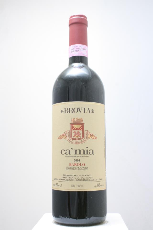 Brovia Barolo Brea Vigna Ca' Mia 2004