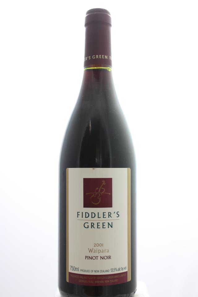 Fiddler's Green Pinot Noir 2001
