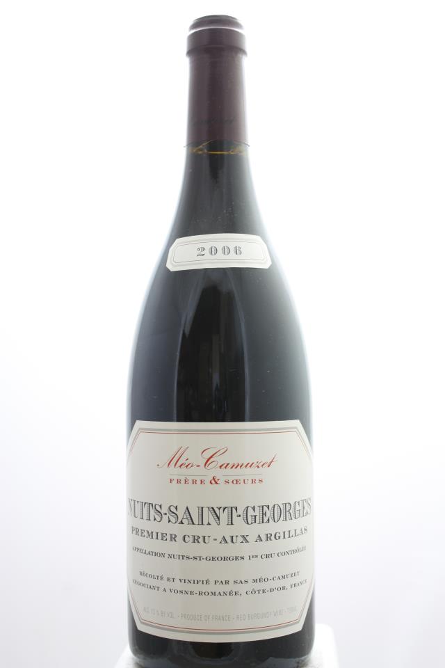Méo-Camuzet Frère et Sœurs Nuits-Saint-Georges Aux Argillas 2006