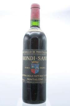 Biondi-Santi (Tenuta Greppo) Brunello di Montalcino Riserva 1969