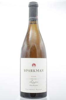 Sparkman Chardonnay Lumiere Stillwater Creek Vineyard 2008