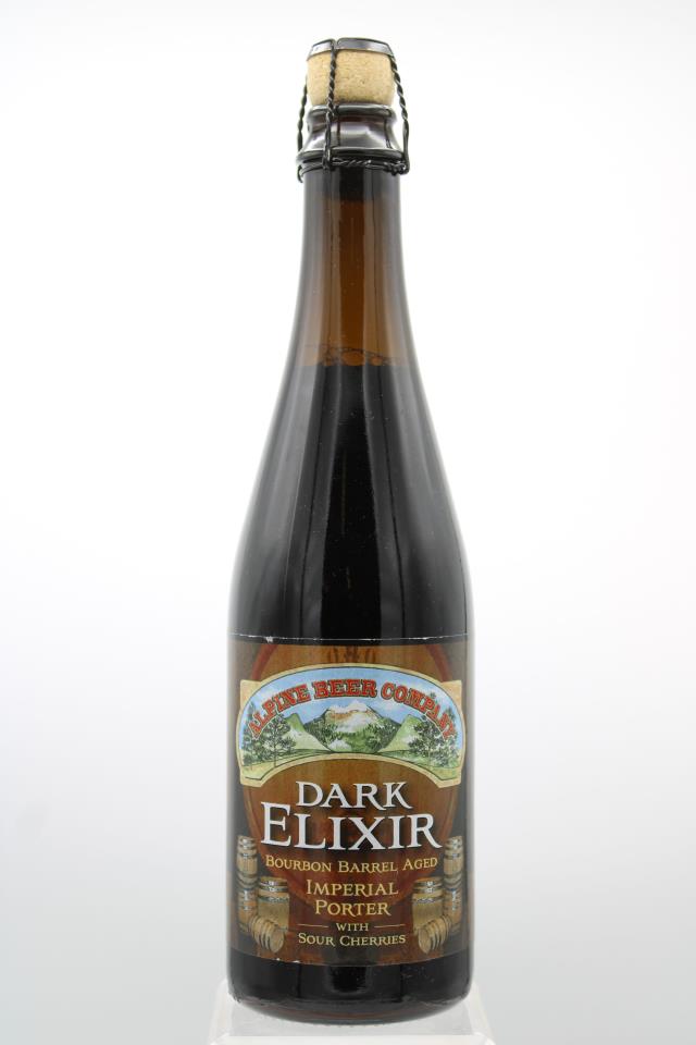 Alpine Beer Company Bourbon Barrel Aged Imperial Porter With Sour Cherries Dark Elixir NV
