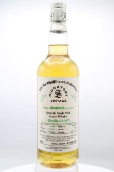 Benrinnes Distillery Speyside Single Malt Scotch Whisky Signatory Vintage Cask Strength 20-Years-Old 1997
