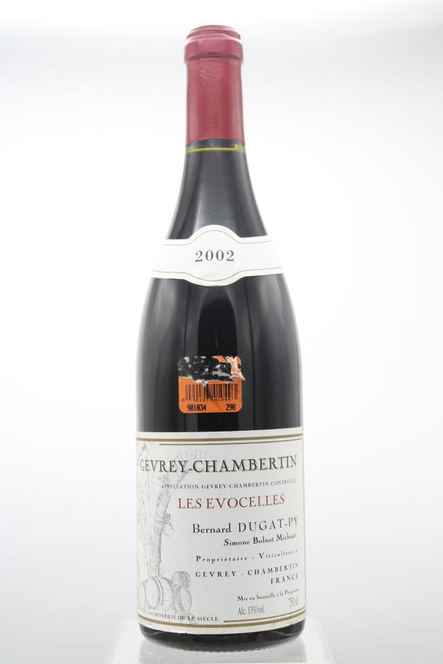 Bernard Dugat-Py Gevrey-Chambertin Les Evocelles 2002