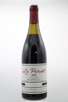 Davis Bynum Pinot Noir Le Pinot 1992