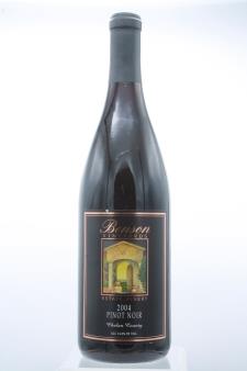 Benson Vineyards Pinot Noir Estate 2004