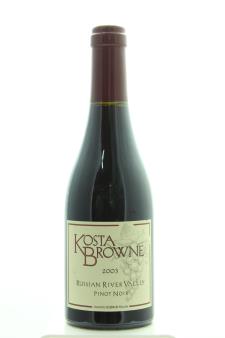 Kosta Browne Pinot Noir Russian River Valley 2003