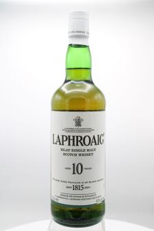 Laphroaig Islay Single Malt Scotch Whisky 10-Years-Old NV