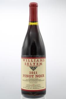 Williams Selyem Pinot Noir Precious Mountain Vineyard 2011