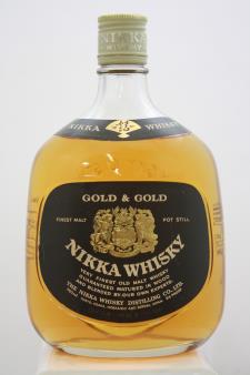 Nikka Very Finest Malt Pot Still Whisky Gold & Gold NV
