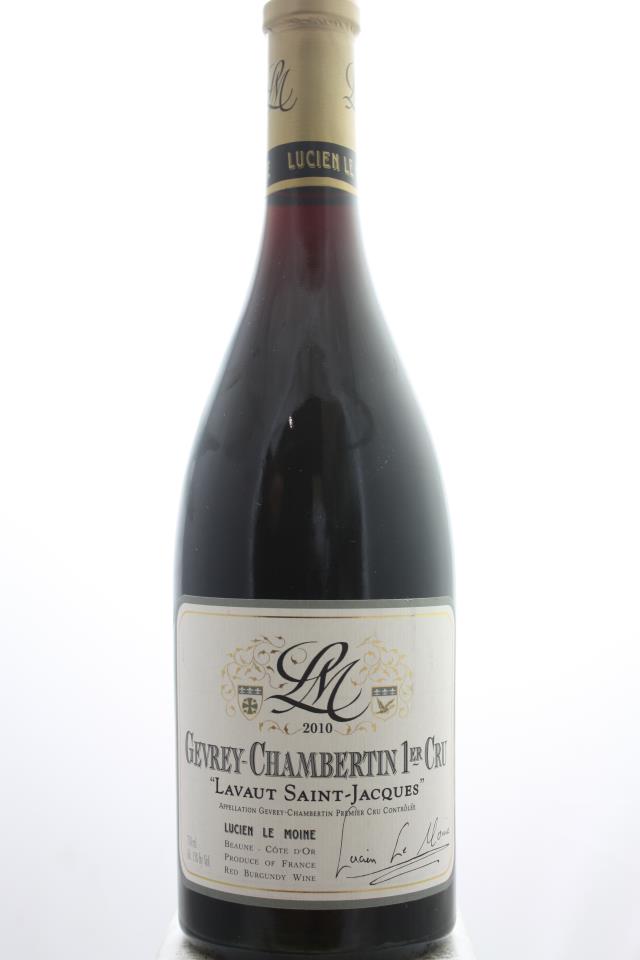 Lucien le Moine Gevrey-Chambertin Lavaut Saint-Jacques 2010