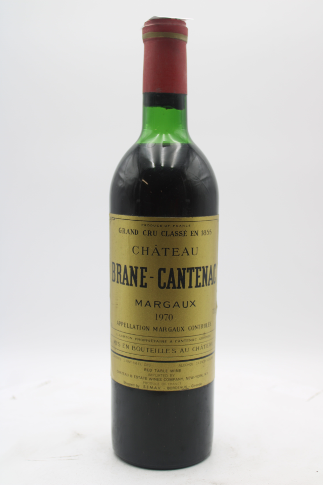 Brane Cantenac 1970