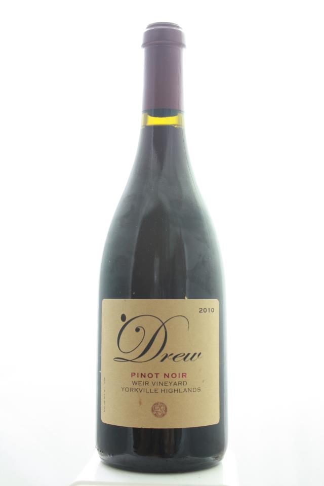 Drew Family Cellars Pinot Noir Weir Vineyard 2010