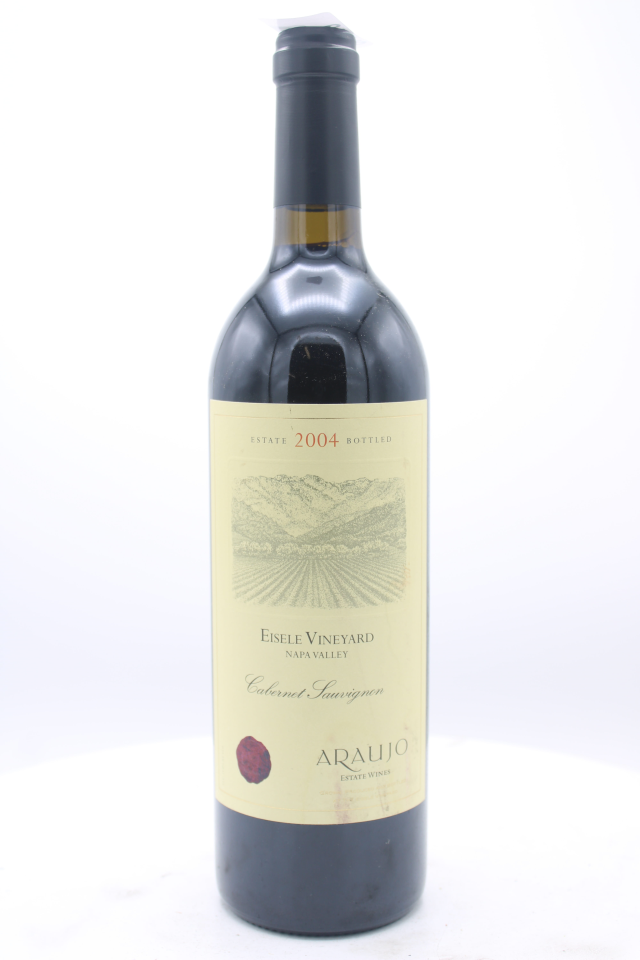 Araujo Estate Cabernet Sauvignon Eisele Vineyard 2004