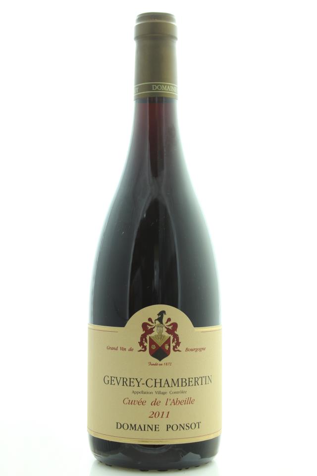 Domaine Ponsot Gevrey-Chambertin Cuvée de L'Abeille 2011