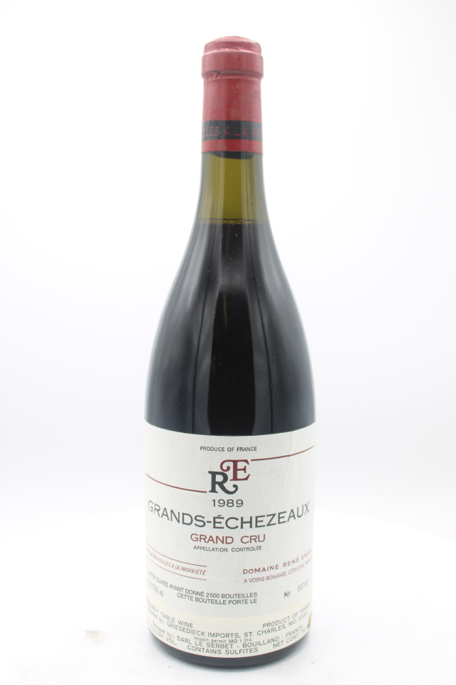 Domaine Rene Engel Grands-Echézeaux 1989