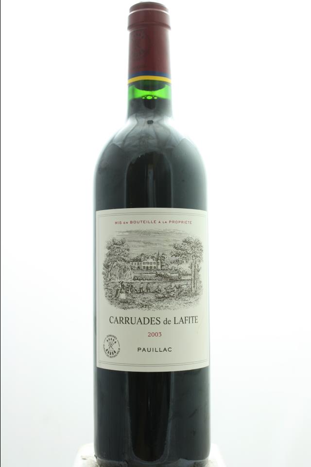 Carruades de Lafite 2003