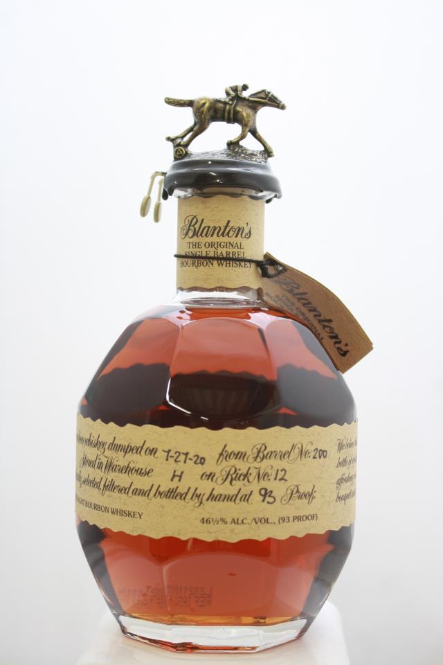 Blanton's Original Single Barrel Bourbon Whisky NV