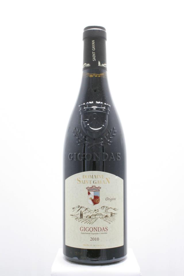 Saint Gayan Gigondas 2010