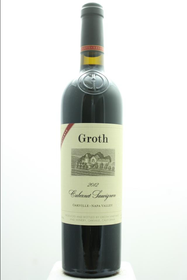 Groth Vineyards Cabernet Sauvignon Reserve 2012