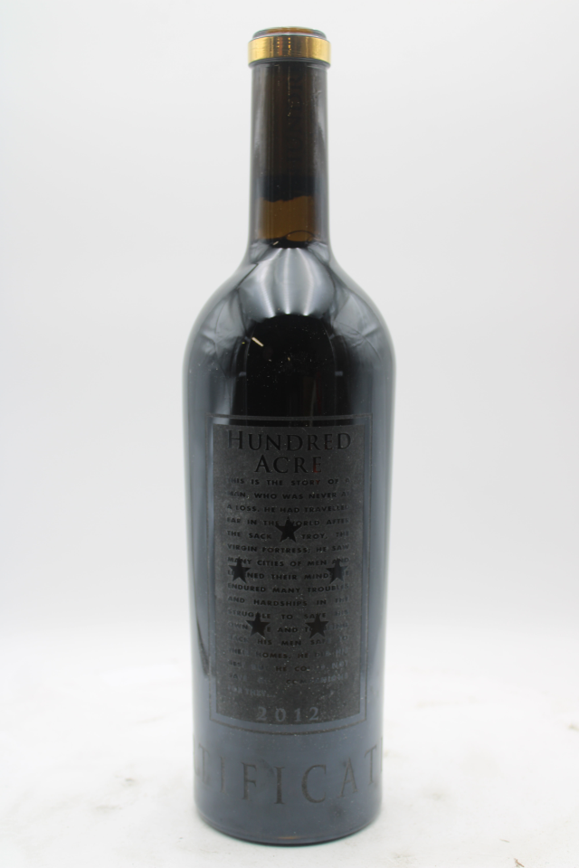 Hundred Acre Cabernet Sauvignon Estate Port Fortification 2012