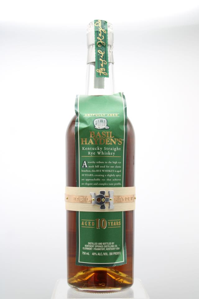 Basil Hayden's Kentucky Straight Rye Whiskey 10-Years-Old NV