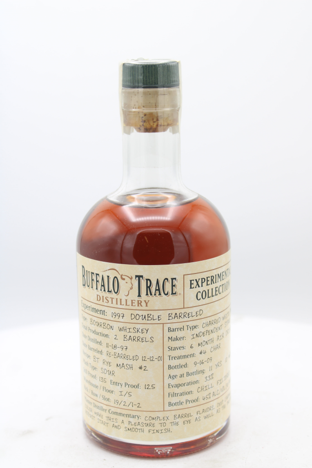 Buffalo Trace 11 Year Bourbon Whiskey Experimental Collection 1997 Double Barreled 1997