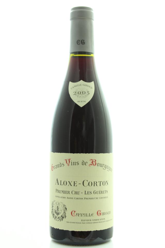 Camille Giroud Aloxe-Corton Les Guérets 2005