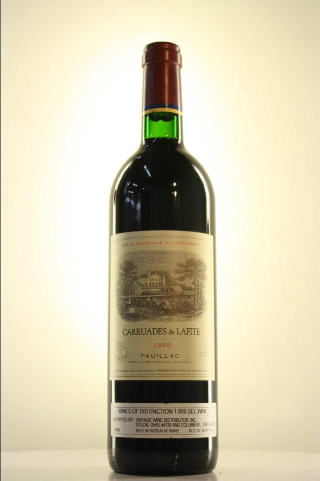 Carruades de Lafite 1998