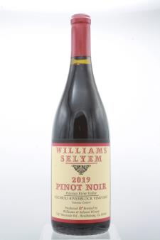 Williams Selyem Pinot Noir Rochioli Riverblock Vineyard 2019