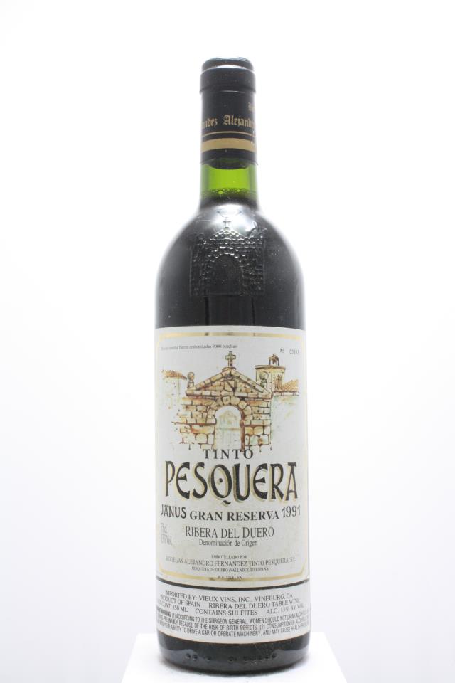 A. Fernández Tinto Pesquera Janus Reserva 1991