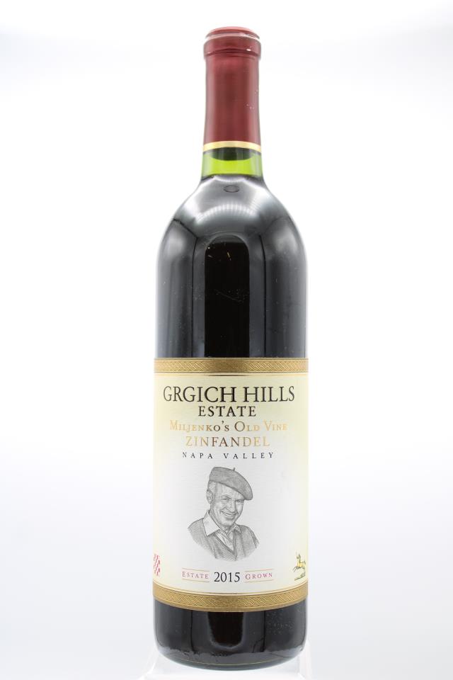 Grgich Hills Zinfandel Miljenko's Old Vines 2015