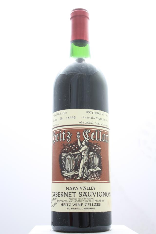 Heitz Cellar Cabernet Sauvignon Martha's Vineyard 1978