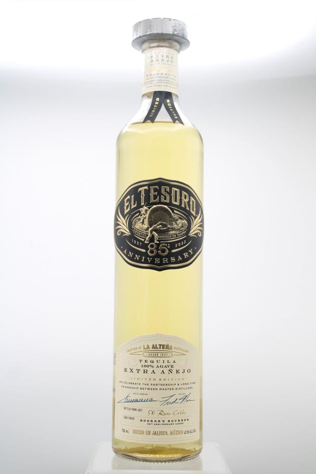 El Tesoro Tequila Extra Añejo Booker's Bourbon Cask Limited Edition 85th Anniversary NV