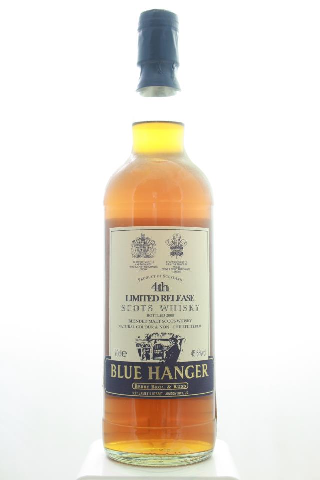 Berry Bros & Rudd Blue Hanger Blended Malt Scotch Whisky 4th Limited Release 2008