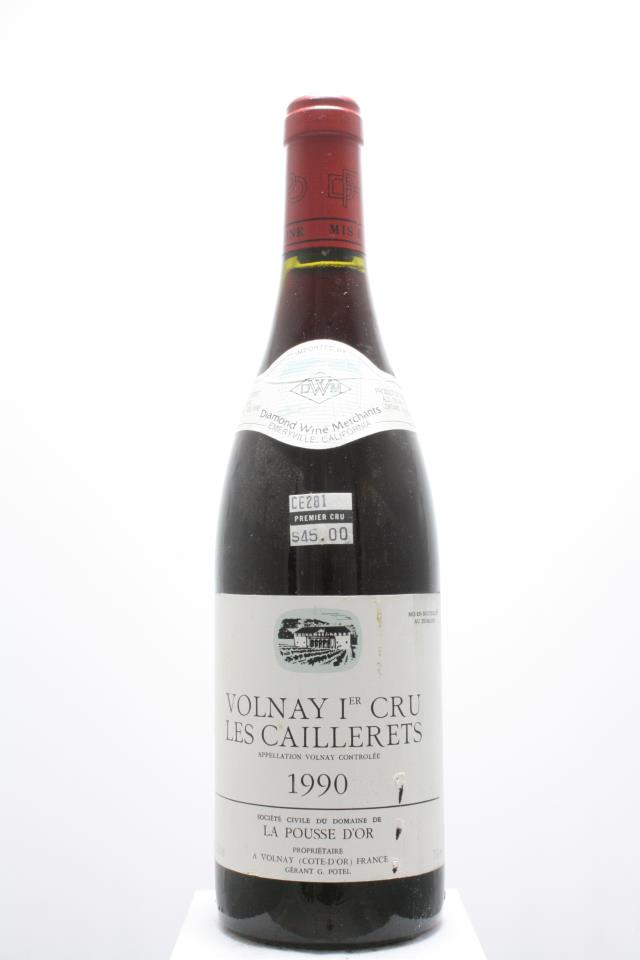 Domaine de la Pousse d'Or Volnay Les Caillerets 1990