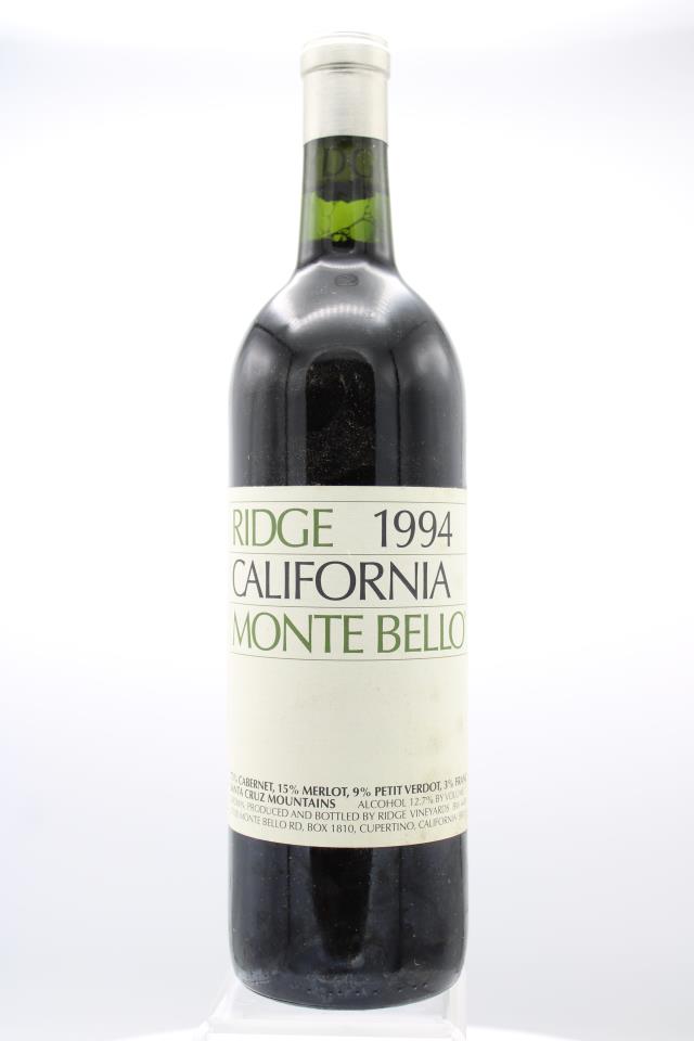 Ridge Vineyards Monte Bello 1994