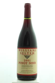 Williams Selyem Pinot Noir Allen Vineyard 2001