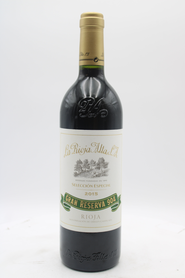 La Rioja Alta Gran Reserva 904 Seleccion Especial 2015
